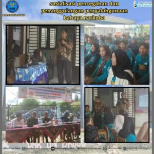 Sosialisasi Pencegahan dan Penanggulangan Penyalahgunaan Bahaya Narkoba Sosialisasi Pencegahan dan Penanggulangan Penyalahgunaan Bahaya Narkoba