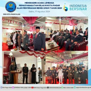 Menghadiri Acara Lembaga Pemasyarakatan Kelas III Kota Pagar Alam Penyerahan Remisi Umum Tahun 2024 Menghadiri Acara Lembaga Pemasyarakatan Kelas III Kota Pagar Alam Penyerahan Remisi Umum Tahun 2024