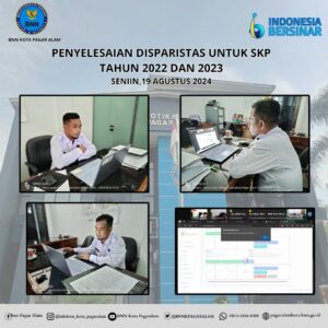 Penyelesaian Disparistas untuk SKP Tahun 2022 dan 2023 Penyelesaian Disparistas untuk SKP Tahun 2022 dan 2023