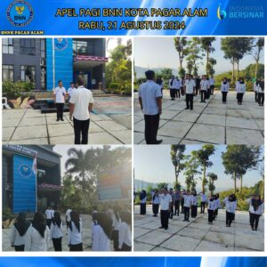 Apel Pagi BNN Kota Pagar alam Apel Pagi BNN Kota Pagar alam