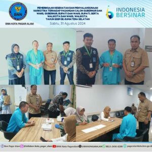 Pemeriksaan Kesehatan dan Penyalahgunaan Narkotika terhadap Pasangan Calon Gubernur dan Wakil Gubernur, Bupati dan Wakil Bupati, serta Walikota dan Wakil Walikota Tahun 2024 se-Sumatera Selatan Pemeriksaan Kesehatan dan Penyalahgunaan Narkotika terhadap Pasangan Calon Gubernur dan Wakil Gubernur, Bupati dan Wakil Bupati, serta Walikota dan Wakil Walikota Tahun 2024 se-Sumatera Selatan