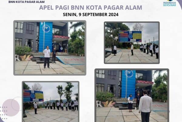 APEL PAGI BNN KOTA PAGAR ALAM