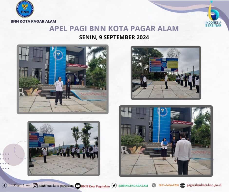 APEL PAGI BNN KOTA PAGAR ALAM APEL PAGI BNN KOTA PAGAR ALAM