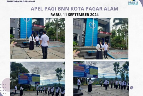 Apel Pagi BNN Kota Pagar Alam