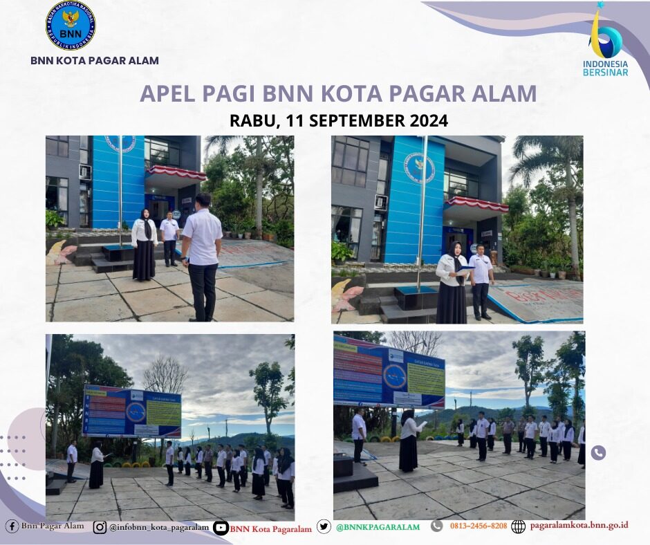 Apel Pagi BNN Kota Pagar Alam Apel Pagi BNN Kota Pagar Alam