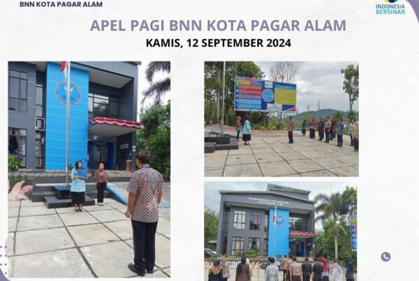 Apel Pagi BNN Kota Pagar Alam