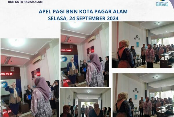 Apel Pagi BNN Kota Pagar Alam