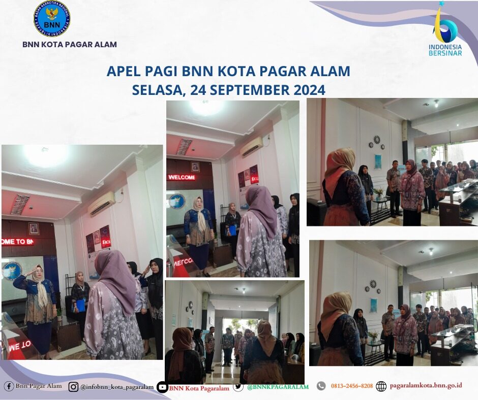 Apel Pagi BNN Kota Pagar Alam Apel Pagi BNN Kota Pagar Alam