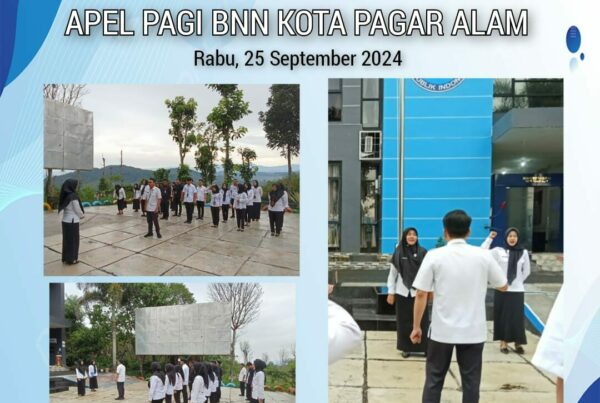 Apel Pagi BNN Kota Pagar Alam