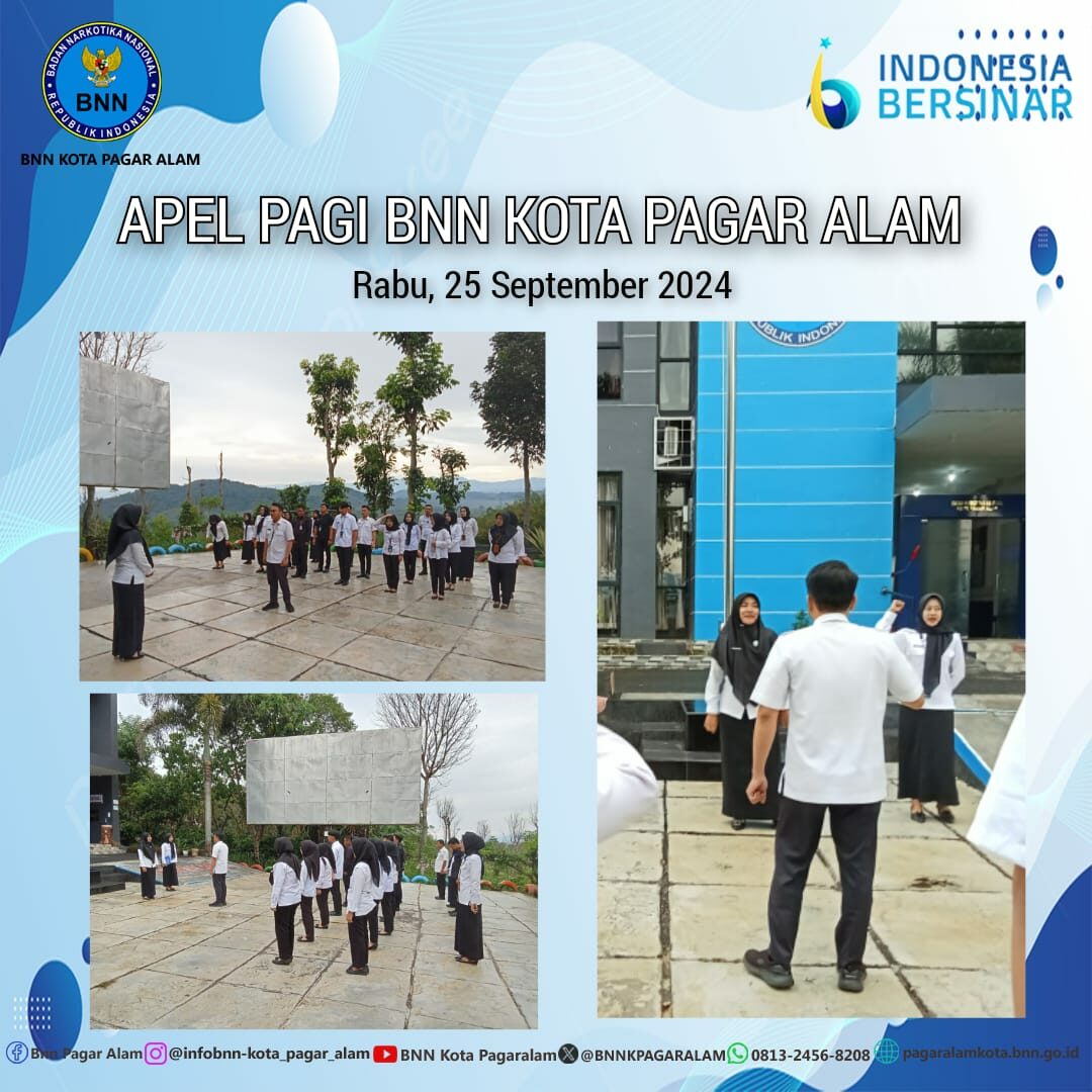 Apel Pagi BNN Kota Pagar Alam Apel Pagi BNN Kota Pagar Alam
