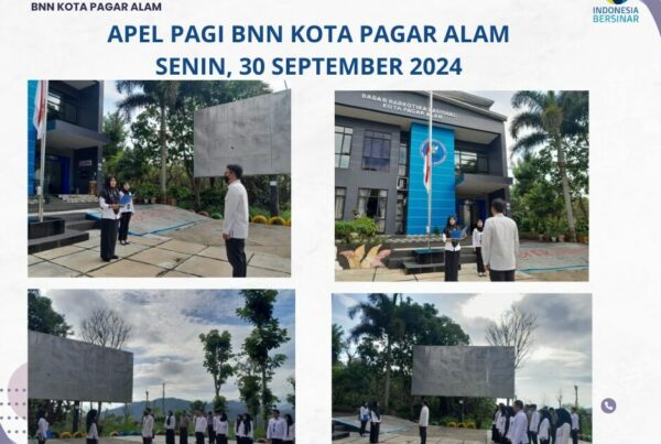 Apel Pagi BNN Kota Pagar Alam