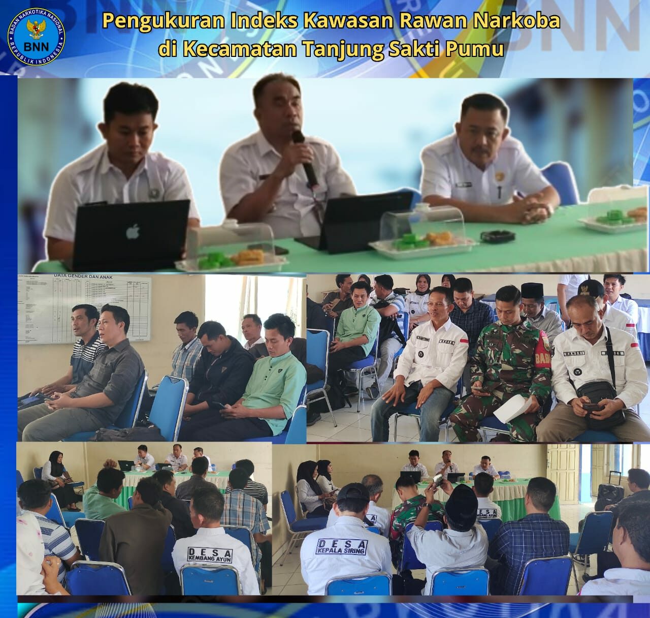 Pengukuran Indeks Kawasan Rawan Narkoba di Kecamatan Tanjung Sakti Pumu Pengukuran Indeks Kawasan Rawan Narkoba di Kecamatan Tanjung Sakti Pumu
