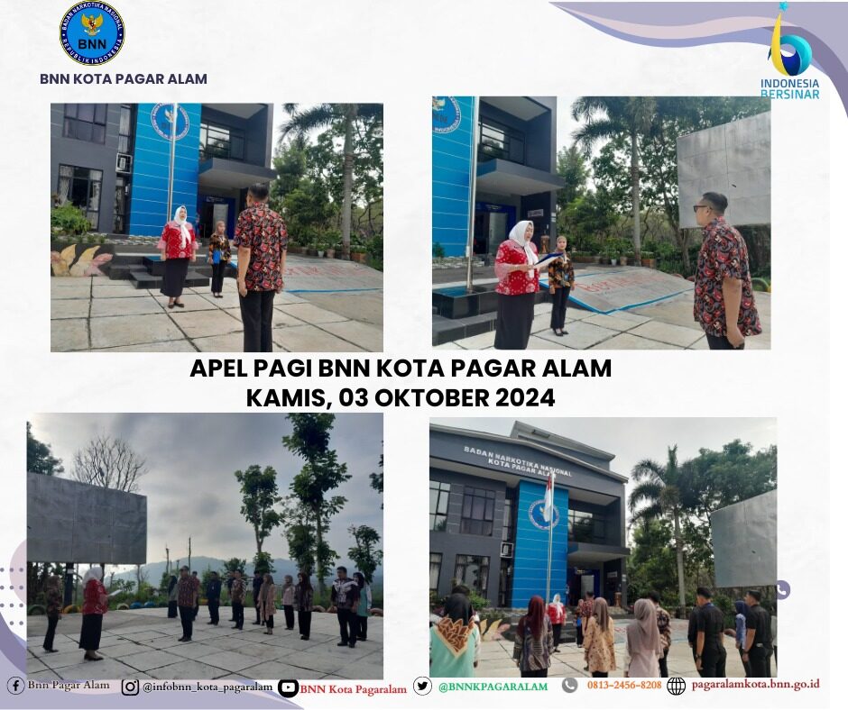 Apel Pagi BNN Kota Pagar Alam Apel Pagi BNN Kota Pagar Alam