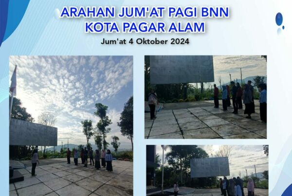Arahan Jum’at Pagi BNN Kota Pagar Alam