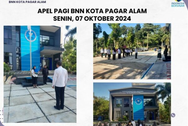 Apel Pagi BNN Kota Pagar Alam