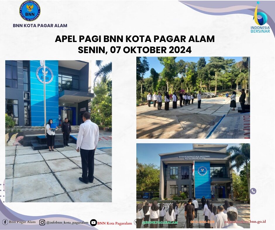 Apel Pagi BNN Kota Pagar Alam Apel Pagi BNN Kota Pagar Alam