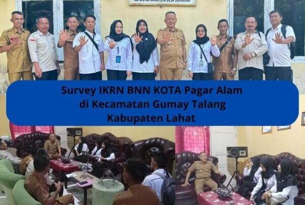 Pengukuran Indeks Kawasan Rawan Narkoba di Kecamatan Gumay Talang