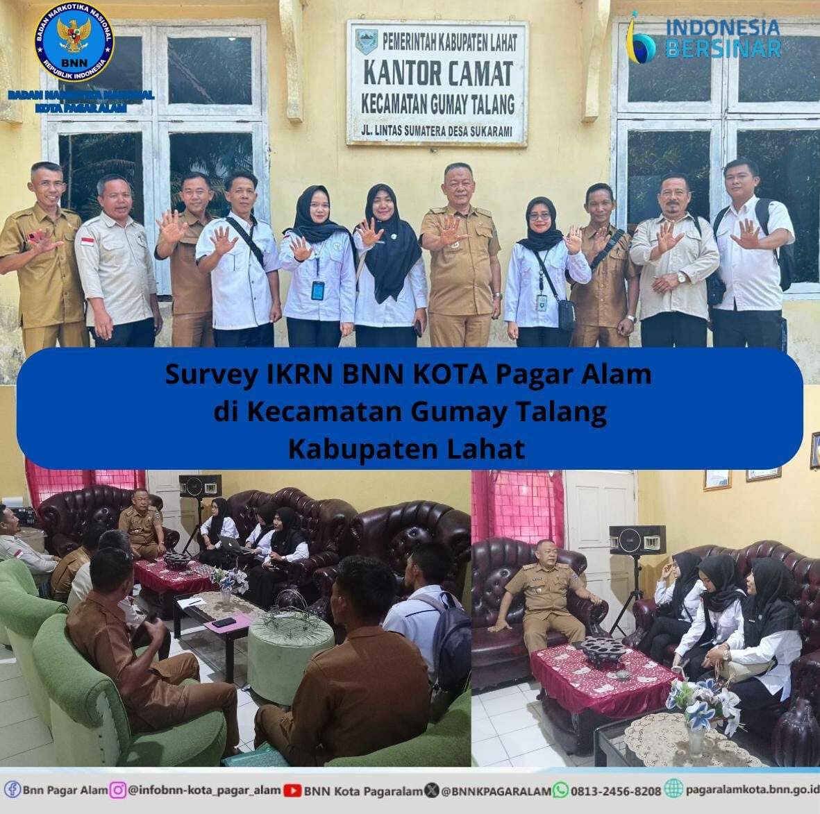 Pengukuran Indeks Kawasan Rawan Narkoba di Kecamatan Gumay Talang Pengukuran Indeks Kawasan Rawan Narkoba di Kecamatan Gumay Talang