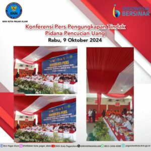 Konferensi Pers Pengungkapan Tindak Pidana Pencucian Uang Konferensi Pers Pengungkapan Tindak Pidana Pencucian Uang