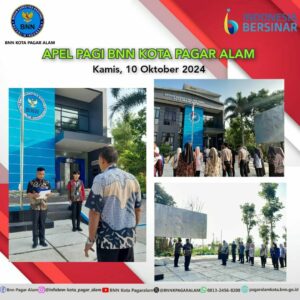Apel Pagi BNN Kota Pagar Alam Apel Pagi BNN Kota Pagar Alam