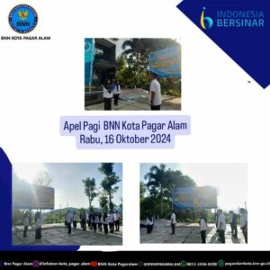 Apel Pagi BNN Kota Pagar Alam Apel Pagi BNN Kota Pagar Alam
