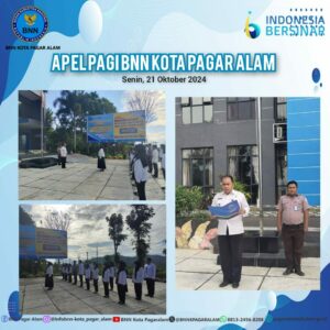 Apel Pagi BNN Kota Pagar Alam Apel Pagi BNN Kota Pagar Alam