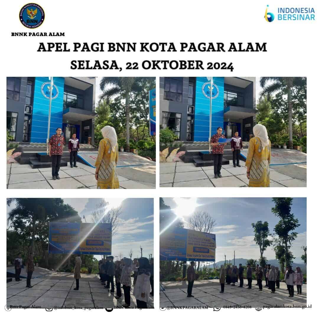 Apel Pagi BNN Kota Pagar Alam Apel Pagi BNN Kota Pagar Alam