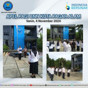 Apel Pagi BNN Kota Pagar Alam Apel Pagi BNN Kota Pagar Alam