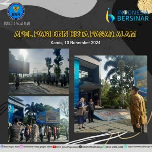 Apel Pagi BNN Kota Pagar Alam Apel Pagi BNN Kota Pagar Alam