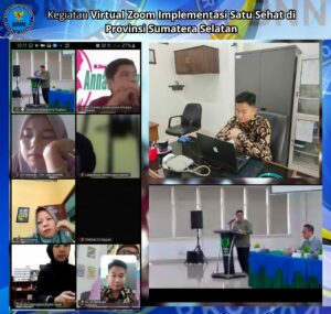 Mengikuti secara Virtual Zoom Kegiatan Monitoring Implementasi Satu Sehat di Provinsi Sumatera Selatan. Mengikuti secara Virtual Zoom Kegiatan Monitoring Implementasi Satu Sehat di Provinsi Sumatera Selatan.