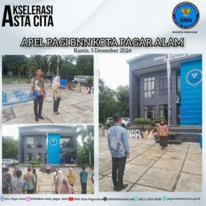 Apel Pagi BNN Kota Pagar Alam Apel Pagi BNN Kota Pagar Alam