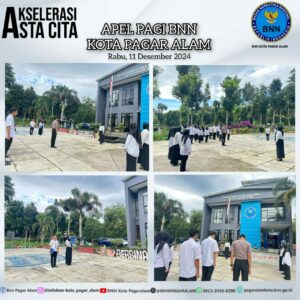 Apel Pagi BNN Kota Pagar Alam Apel Pagi BNN Kota Pagar Alam