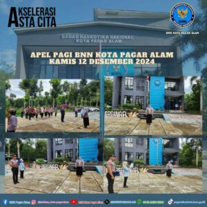 Apel Pagi BNN Kota Pagar Alam Apel Pagi BNN Kota Pagar Alam