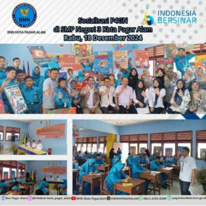 Sosialisasi P4GN di SMP Negeri 3 Kota Pagar Alam