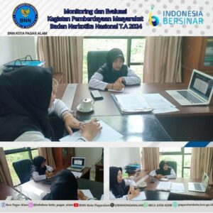 Monitoring dan Evaluasi Kegiatan Pemberdayaan Masyarakat BNN T. A 2024