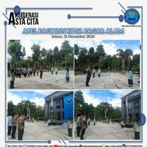 Apel Pagi BNN Kota Pagar Alam