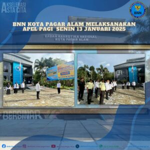 Apel Pagi BNN Kota Pagar Alam