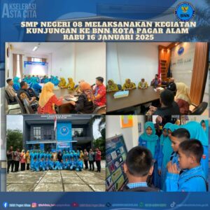 Kunjungan SMP N 8 Kota Pagar Alam