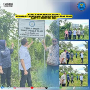 Kunjungan Kepala BNNP Sumsel ke PTPN VII Gunung Dempo Kota Pagar Alam