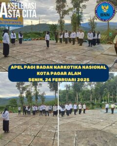 Apel Pagi BNN Kota Pagar Alam