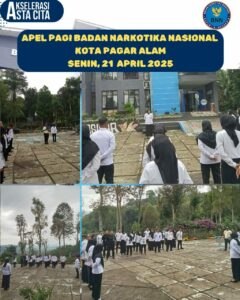 Apel Pagi BNN Kota Pagar Alam