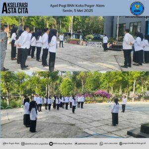 Apel Pagi BNN Kota Pagar Alam