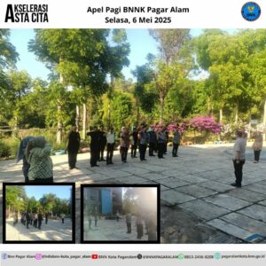 Apel Pagi BNN Kota Pagar Alam