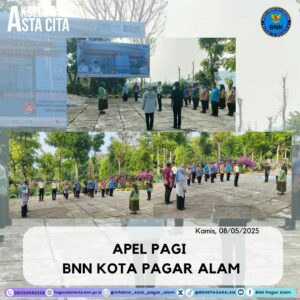 Apel Pagi BNN Kota Pagar Alam