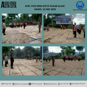 Apel Pagi BNN Kota Pagar Alam